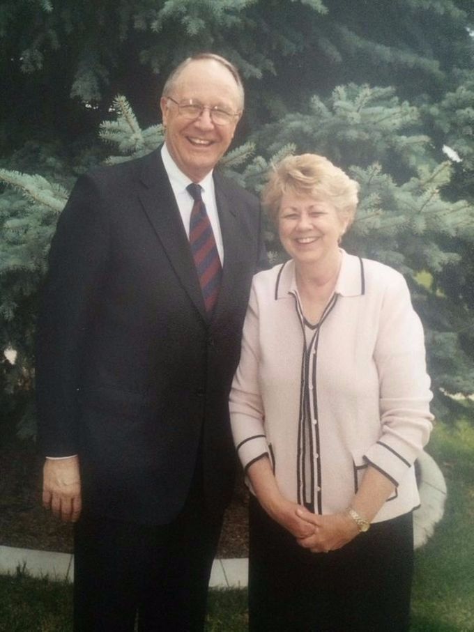 President and Sister George A. Baker