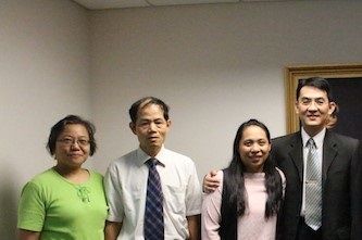 安康支會主教團及其家人