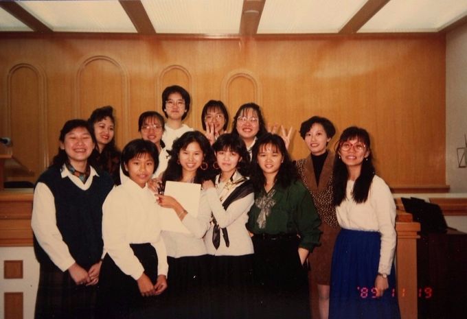 1989.11.19北投教堂，女青年