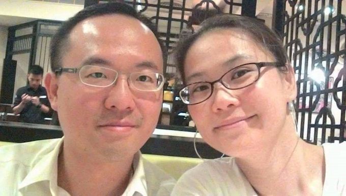 黃家祥主教夫婦合照