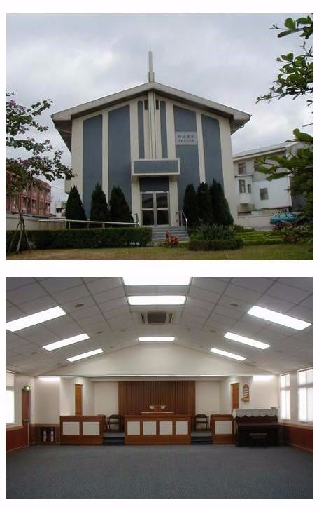 竹南教堂 –  1991年落成，1993年奉獻
竹南鎮中美里7鄰21-1號