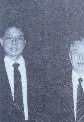 台南支聯會會長團-左起 一副會長蔡世琦，會長陳賢進，二副會長包國興
