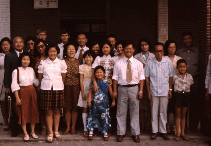 屏東分會合照-1977年10月- Scott Lloyd提供